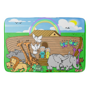 Noah's Ark Bath Mat