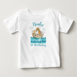 Noah's ark birthday Name shirt
