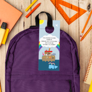 Noah's Ark Blessing of the Backpacks Church Door Hanger