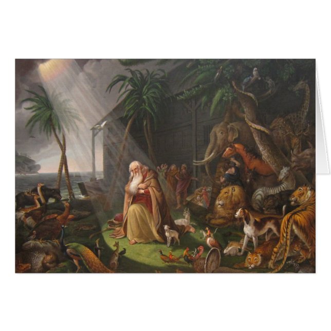 Noah's Ark by Charles Wilson Peale - Circa 1819 (Front Horizontal)