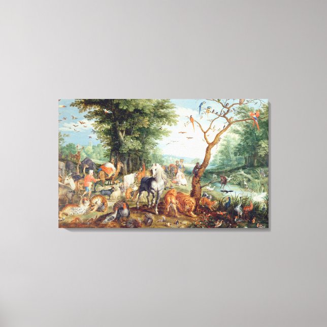 Noah's Ark Canvas Print (Front)