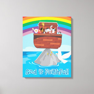 Noah's Ark Canvas Print