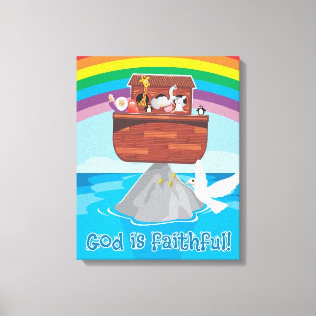 Noah's Ark Canvas Print (Front)