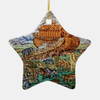 Noah's Ark Ceramic Ornament