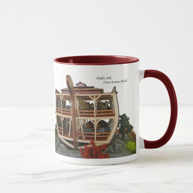 Noahs Ark Cross Section Diorama Coffee Mug (Right)