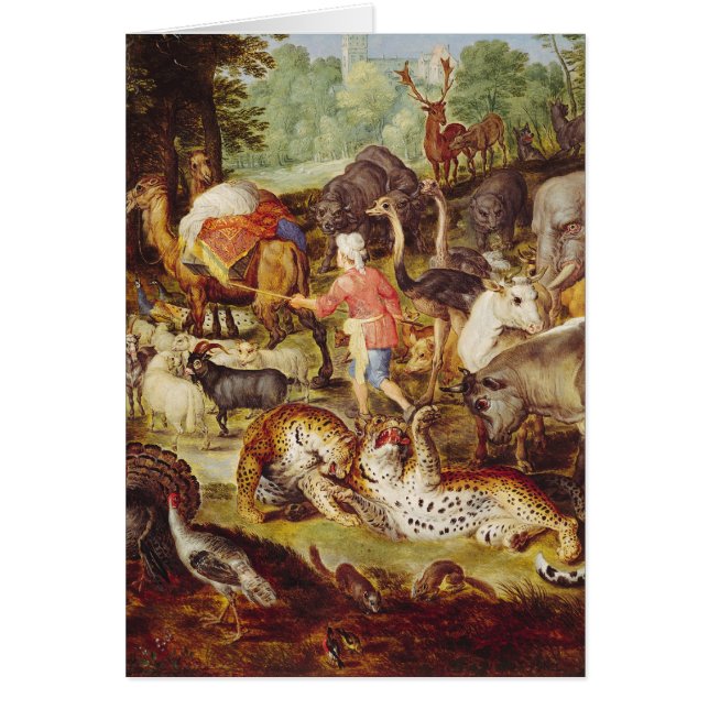 Noah's Ark, detail of the right hand side (Front)