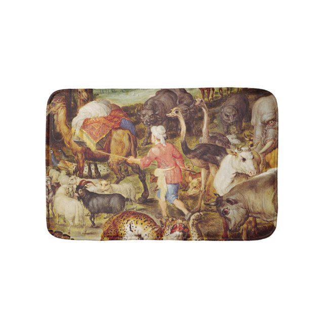 Noah's Ark, detail of the right hand side Bath Mat (Front)