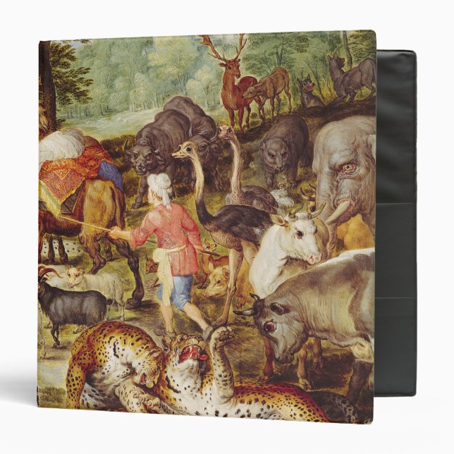 Noah's Ark, detail of the right hand side Binder (Front/Inside)