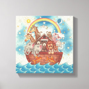 Noah's Ark ~ Gallery Wrapped Canvas