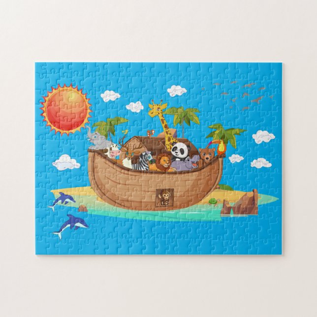 Noah's ark jigsaw puzzle (Horizontal)