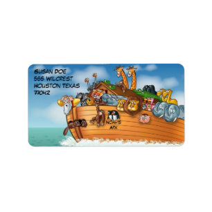 Noah's Ark Label