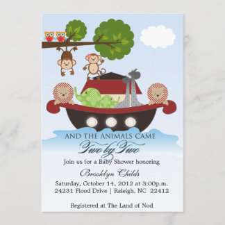 Noahs Ark lance une invitation au Baby shower de v