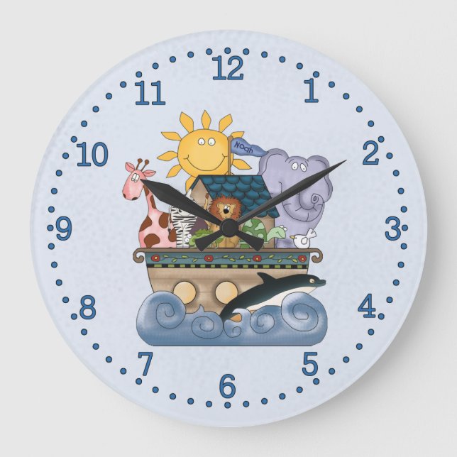 Noah's Ark Large Clock (Front)