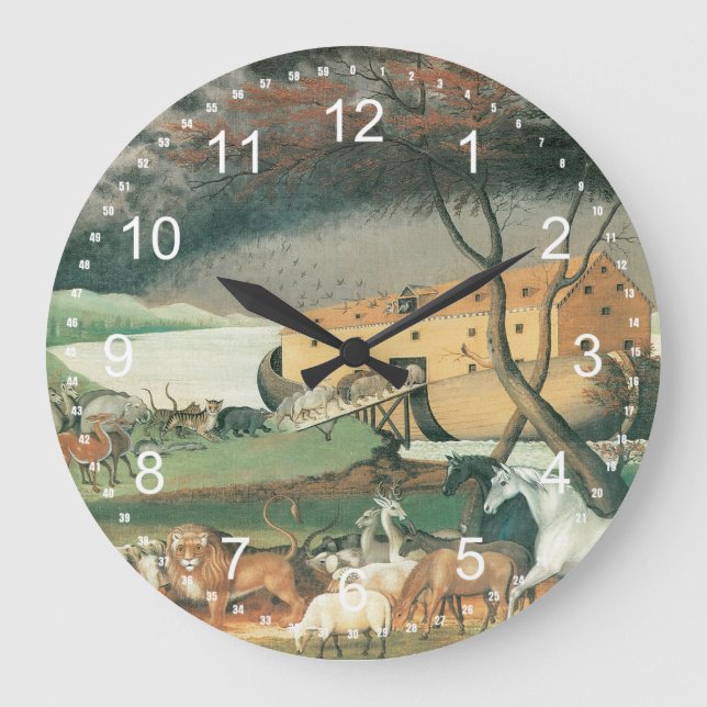 Noah's Ark Large Clock (Front)