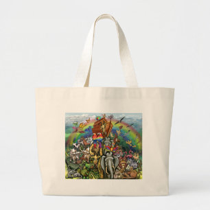 Noah's Ark Large Tote Bag