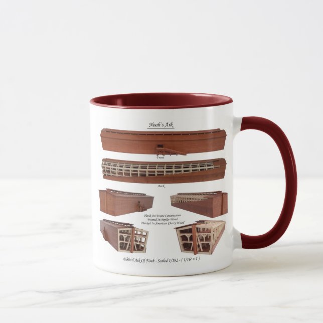 Noahs Ark Model Coffee Mug (Right)