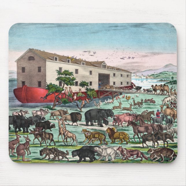 Noah's Ark mousepad (Front)