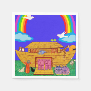 Noah's Ark Napkin