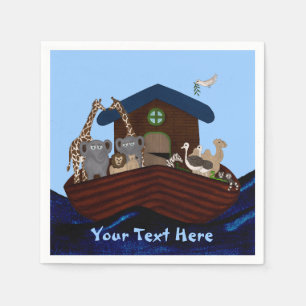 Noah's Ark Napkin