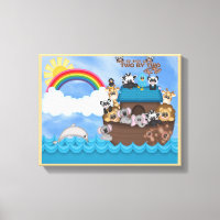 Noahs Ark of Animals Two by Two Bible Great Flood