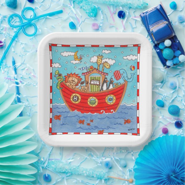 Noah's Ark  Paper Plate (Party)