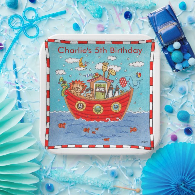 Noah's Ark  Paper Plate (Party)