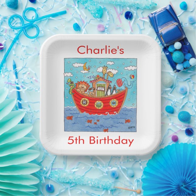 Noah's Ark  Paper Plate (Party)