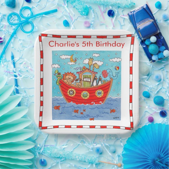 Noah's Ark  Paper Plate (Party)