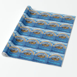 Noah's Ark - Personalize Me! Wrapping Paper