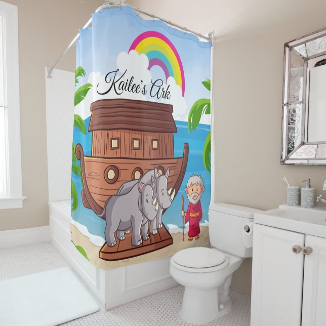 Noah's Ark Personalized Colourful Kids Bible (In Situ)