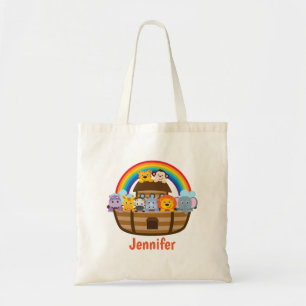 Noahs Ark Personalized Tote Bag