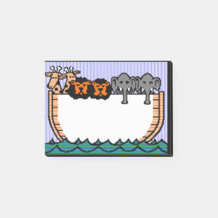 Noah's Ark Post-it Notes