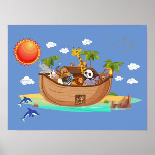 Noah's ark poster