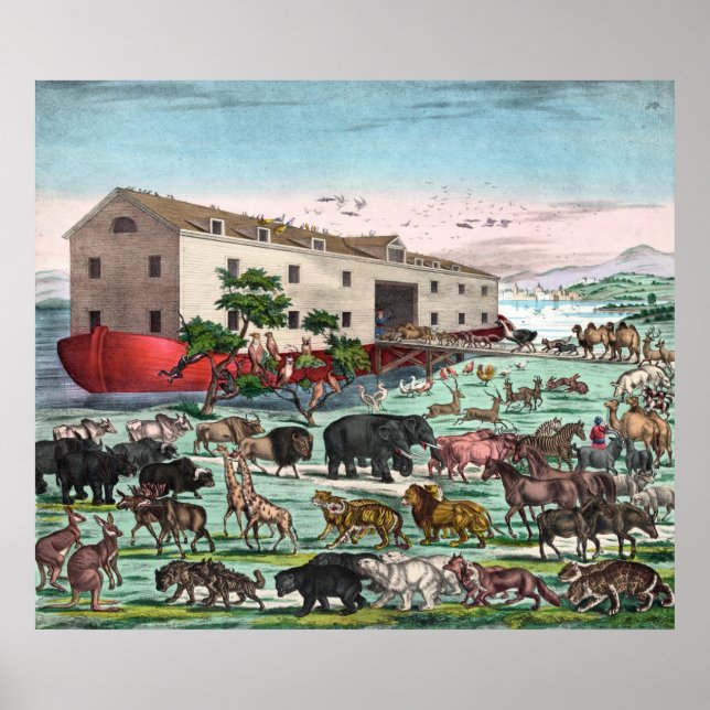 "Noah's Ark" poster/print Poster (Front)