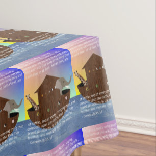 Noah's Ark (scripture) Tablecloth