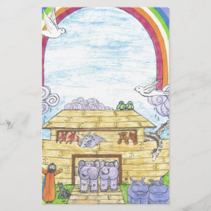 Noah's Ark Stationery