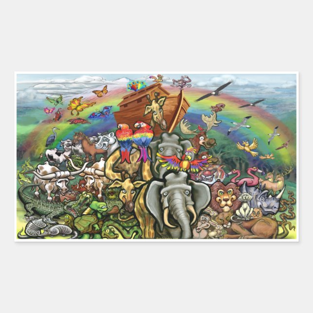 Noah's Ark Sticker (Front)