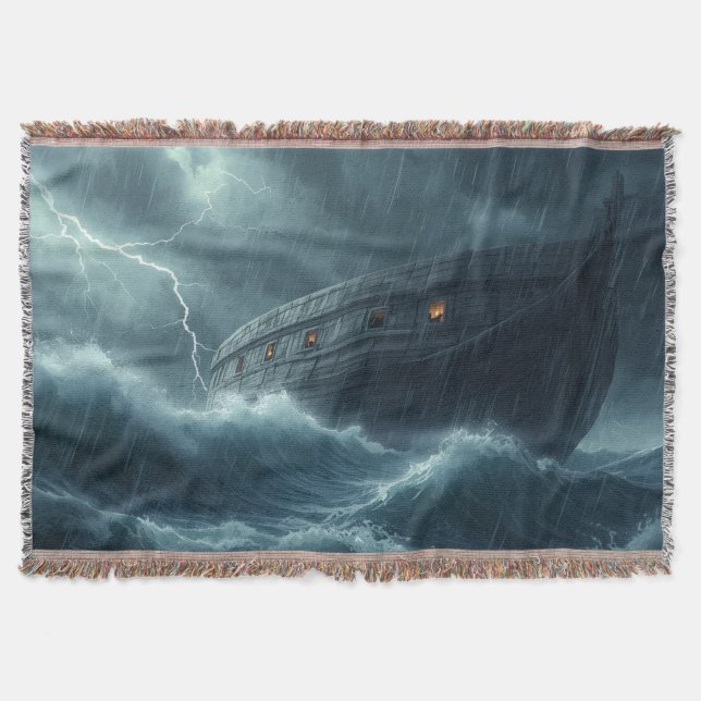  “Noah's Ark: Throw Blanket” (Front)