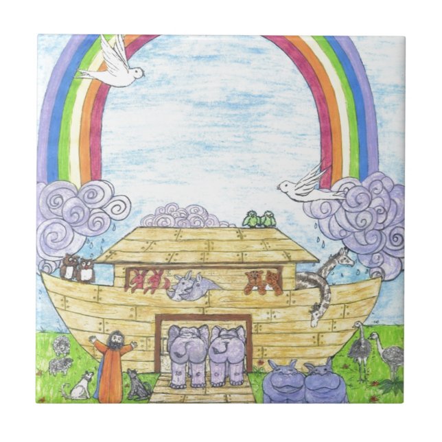 Noah's Ark Tile (Front)