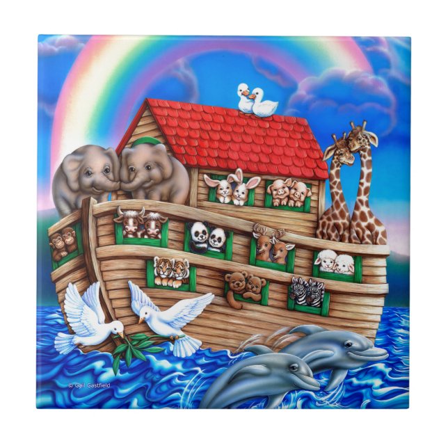 Noah's Ark Tile (Front)