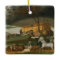 Noah's Ark vintage religious painting ornament