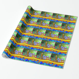 Noah's Ark Wrapping Paper
