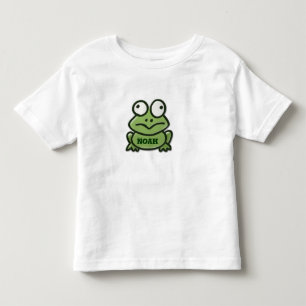 Noah's frog toddler t-shirt