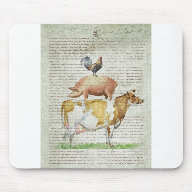 NOB11 Farm Stand B1.tif Mouse Pad (Front)