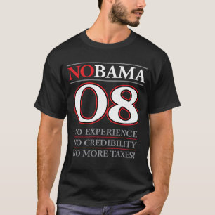 NOBAMA 08 - No Obama T-Shirt