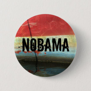 NOBAMA 2 INCH ROUND BUTTON