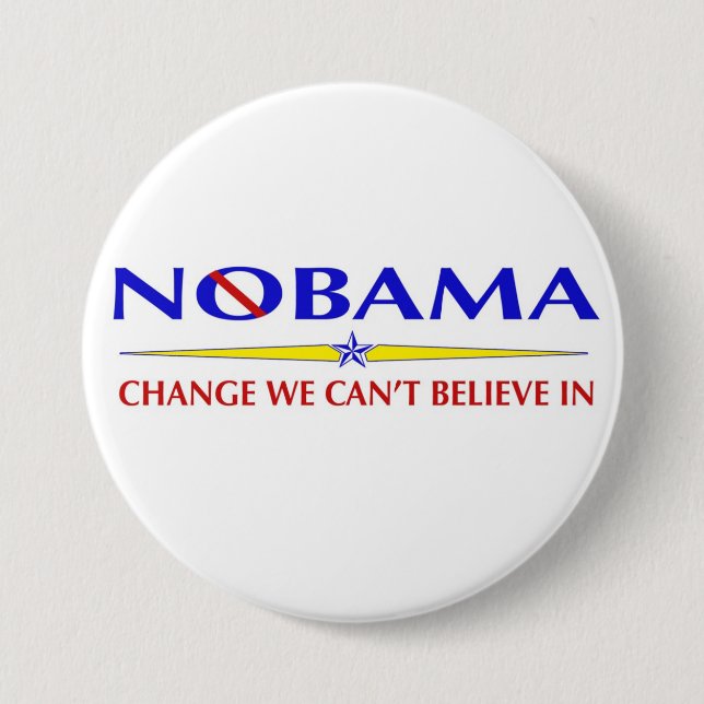 NoBama button (Front)