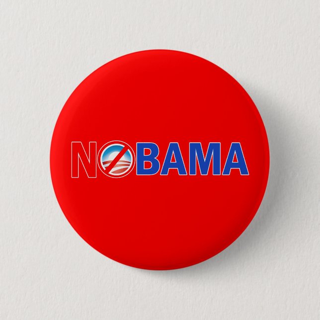 Nobama Hats, Mugs, Hoodies, T shirts 2 Inch Round Button (Front)