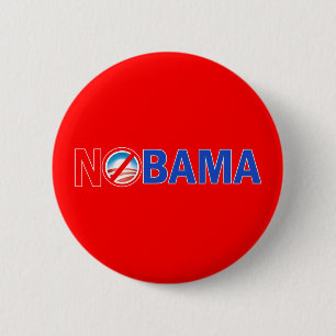 Nobama Hats, Mugs, Hoodies, T shirts 2 Inch Round Button