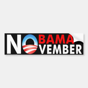 Nobama In November Bumper Sticker